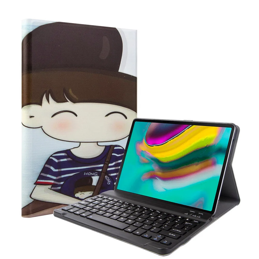 Чехол для планшета Sams ung Gal axy Tab S5e 10 5 2019 T720 T725 с Bluetooth клавиатурой и накладкой