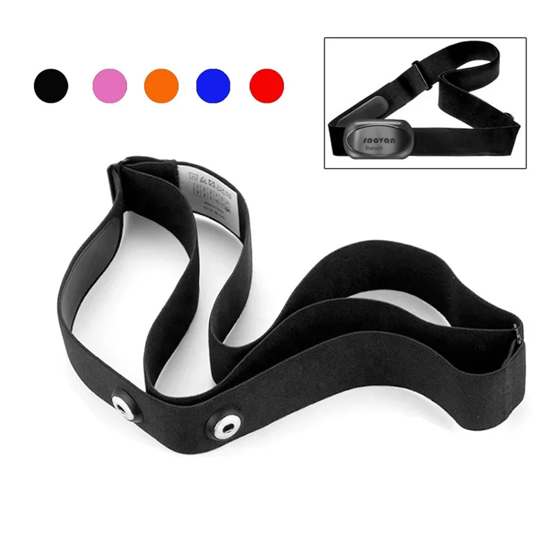 

Chest Belt Strap Heart Rate Monitor Fitness Elastic Band For Polar Sport Running For Adjustable