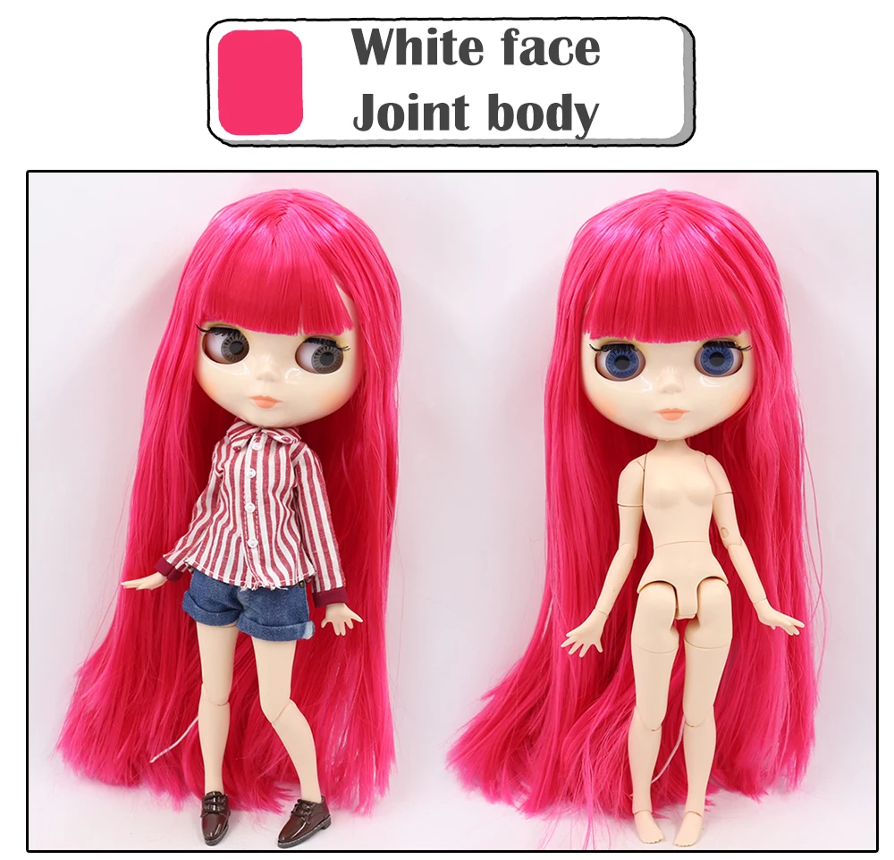 ICY Blyth Кукла № 1 глянцевое лицо белая кожа сустава тела 1/6 BJD Специальная цена 1/4 BJD, Pullip, Jerryberry, Licca игрушка подарок