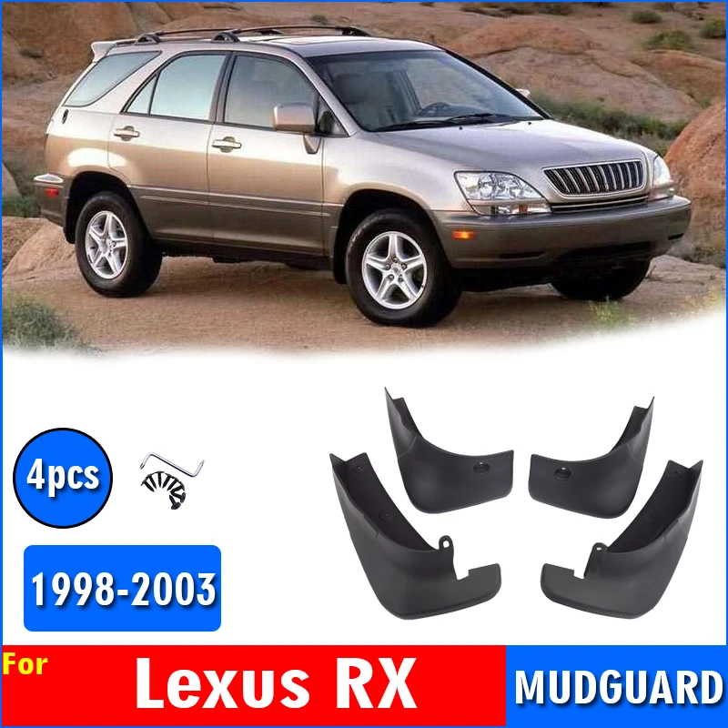 1998 1999 2000 2001 2002 2003 для Lexus RX300 RX330 RX350 RX400h Брызговики, щитки от грязи, брызговики, брызговики, Аксессуары для автомобилей