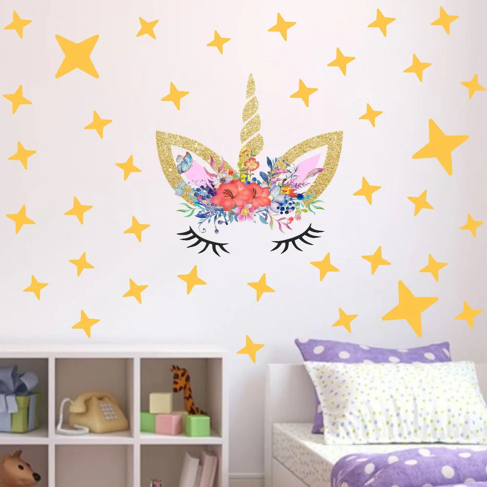 Лошадь монограмма тема стикер на стену виниловый арт-дом Декор для девочек