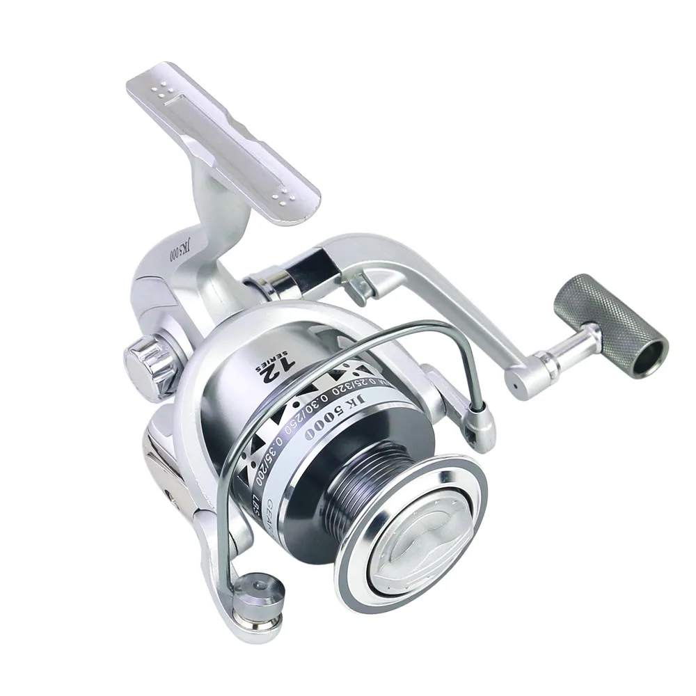 

Winter reel YUMOSHI New JK 1000-7000 Series 5.5:1 Carpfishing Spinning Fishing Reel 12BB pesca accesorios mar рыбалка 베이트릴 핸들