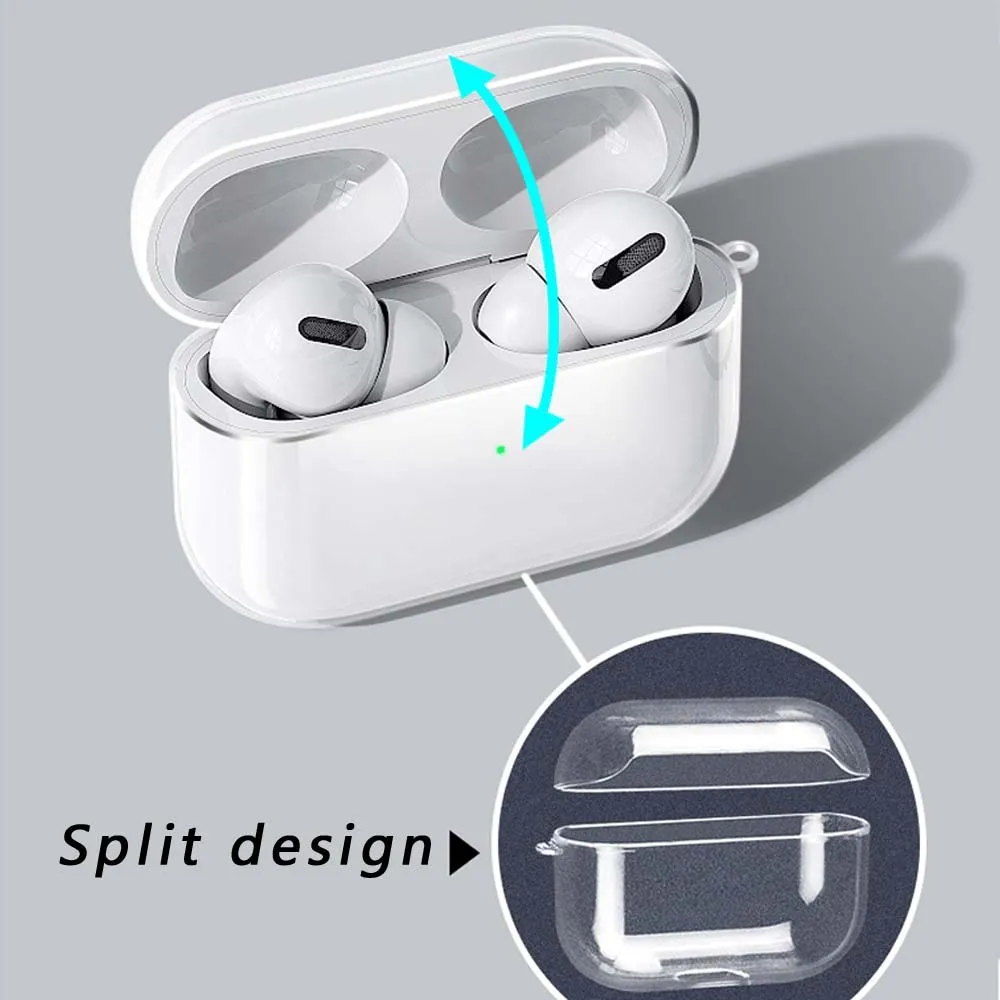 Фото Чехол AirPods для Apple Airpods Pro A2084 A2083, защитный чехол для наушников с защитой от падения №3