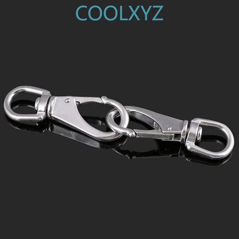 304 Универсальный крюк из нержавеющей стали вращающееся кольцо цепь пряжка