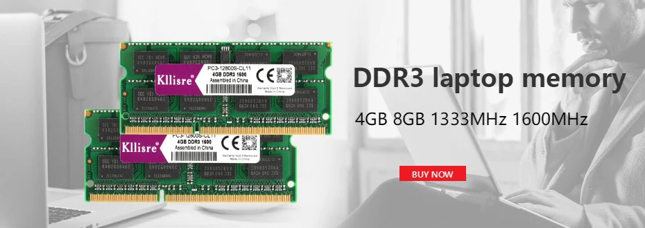 Kllisre оперативная память DDR3 4 ГБ 8 ГБ 1333 1600 1866 PC3 памяти 1,5 V рабочего стола Dimm