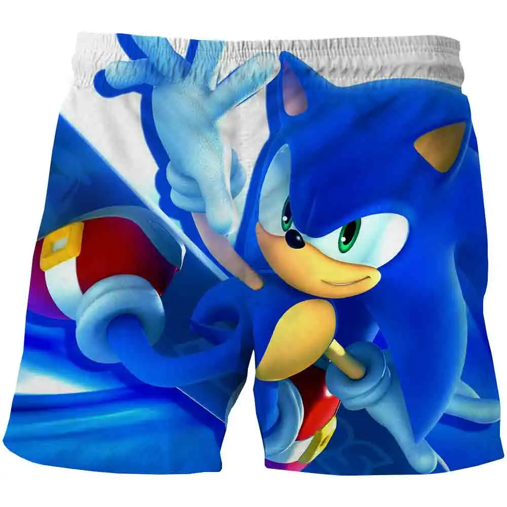 

Boy Shorts Summer Baby Girl Shorts Children Boy Girls Toddler Kids Beach Short Sports Pants Kids 3D Sonic Cartoon Leisure Shorts