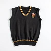magic academy sweater halloween cosplay sweater with tie school waistcoat clothes cosplay costumes