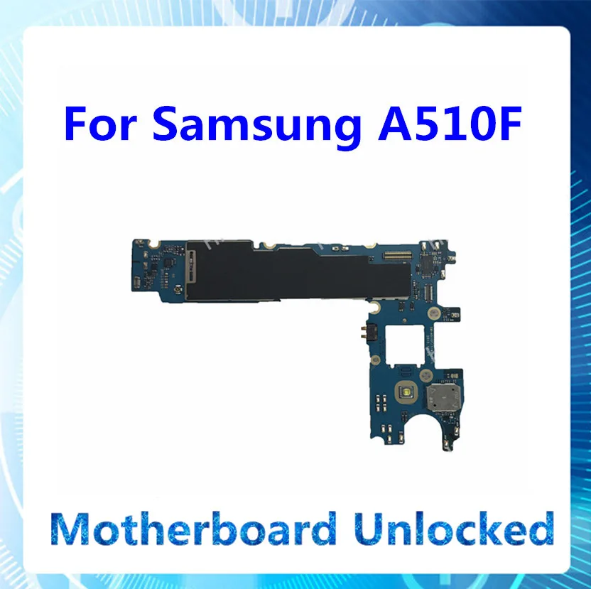 A510F оригинальная материнская плата разблокирована для Samsung Galaxy A5 с полным чипом