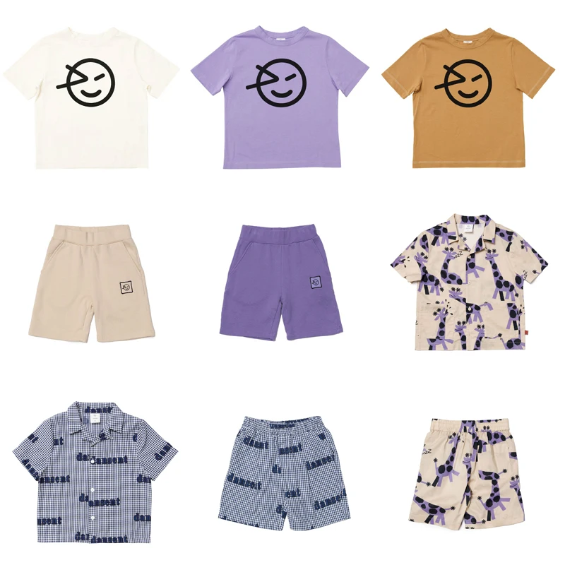 

Baby T Shirts 2021 New Summer Wyn Brand Boys Girls Cute Print Short Sleeve T Shirts Toddler Cotton Fashion Tops Tees Clothes