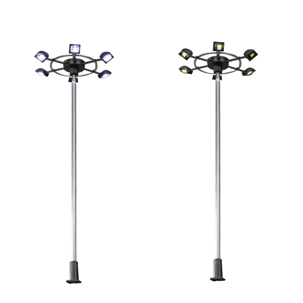 Миниатюрный модельный светильник Ho N 3 в светящаяся башня уличный s макет лэмппост