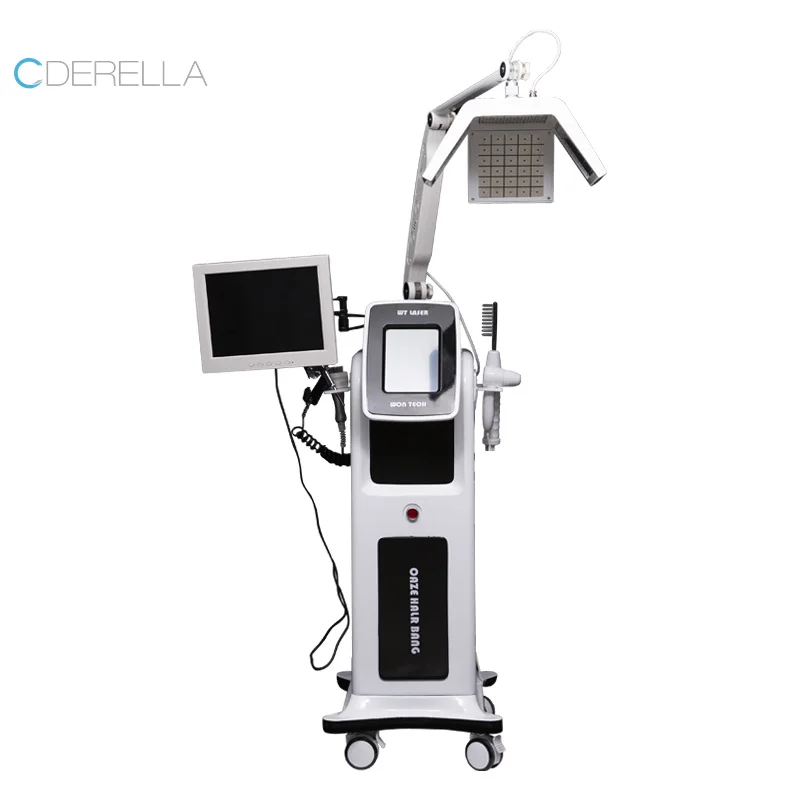 

650nm Diode laser Hair Growth Machine New Technology Anti Hair Loss Treatment Bio Stimulate Beauty Equipment