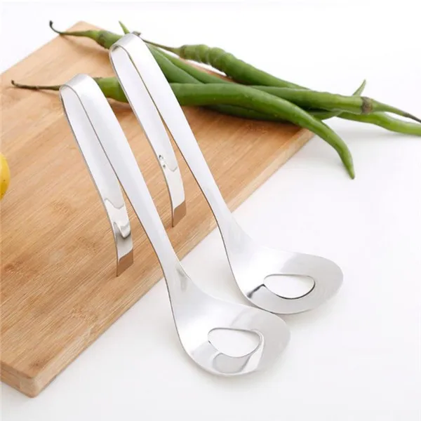 Антипригарная креативная ложка для приготовления мяса из нержавеющей стали