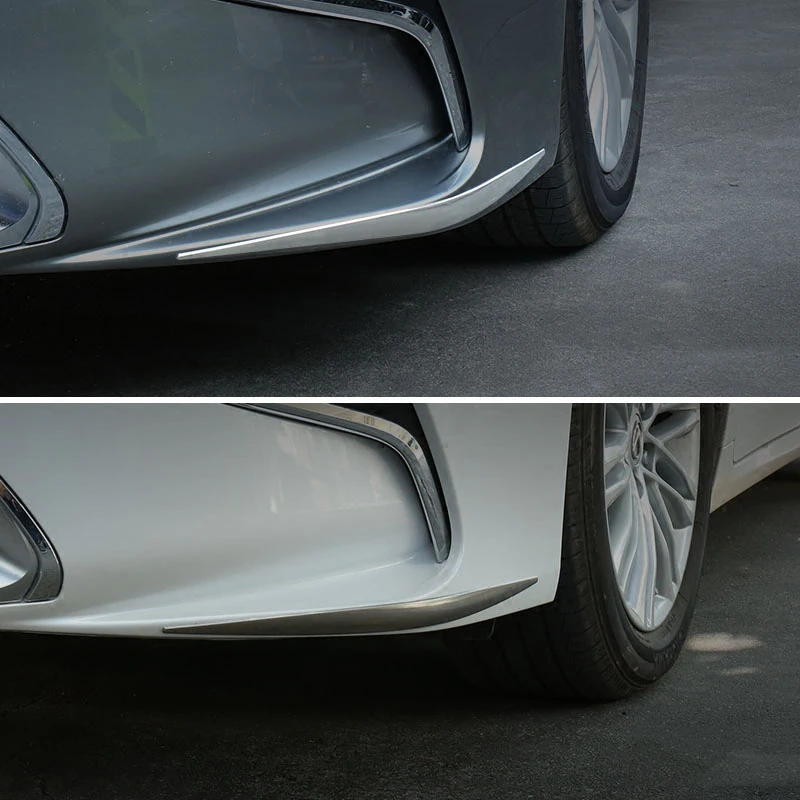 

Lsrtw2017 Stainless Steel Car Front Rear Bumper Anti-collision Trims for Lexus ES200 ES250 ES300h Interior Accessories