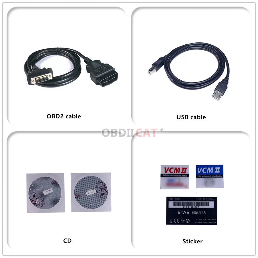 Высококачественный VCM 2 Dianostic сканер многоязычный VCM2 IDS лучший чип