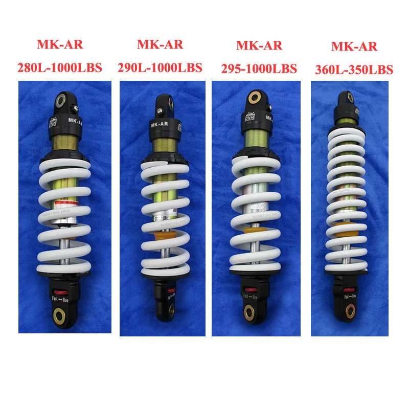 XLSION DNM MK AR 280 мм 290 295 1000LBS 360 350LBS весенний задний амортизатор для китайских