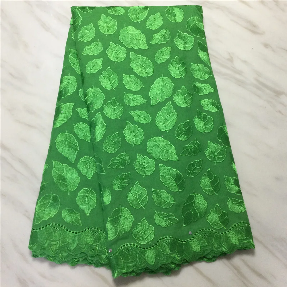 

African Cotton Lace Fabric 2020 High Quality Lace Embroiderey Swiss Voile Lace In Switzerland Nigerian Lace Fabrics H21-63