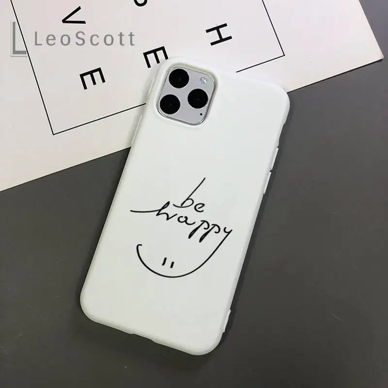 

Love Heart Letter creativity strokes Phone Case Candy Color for iPhone 11 12 mini pro XS MAX 8 7 6 6S Plus X 5S SE 2020 XR