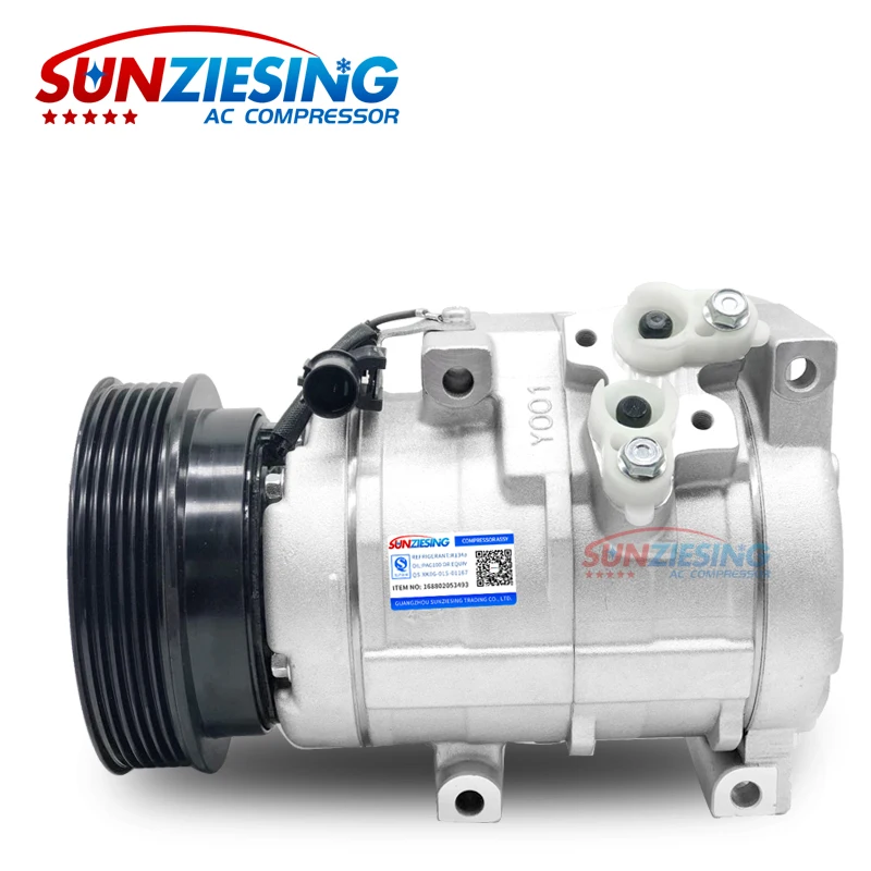 Ac compressor KIA VQ 2.7L MPV V6 2006 97701-4DXXX 10S20C 6PK 12V volt air conditioner Air Conditioning System car ac aircon