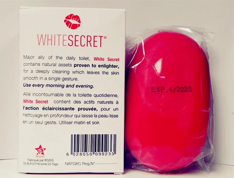 White Secret осветляющее Мыло для лица/199 г | Красота и здоровье