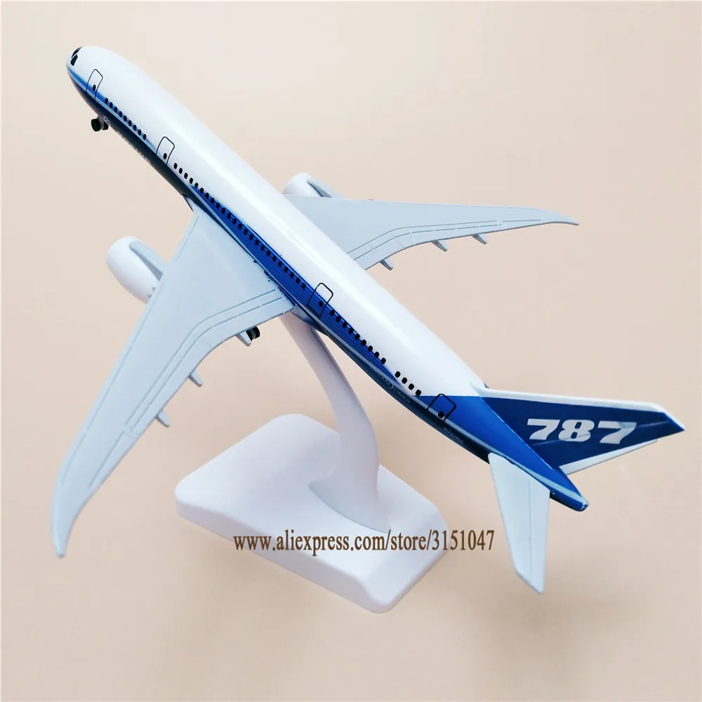 Модель самолета 20 см литая под давлением 787 B787 w колеса подарок |