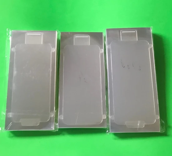 100Pcs/Lot Plastic Seal Factory Screen Protector Wrap Film For iPhone 6 6S 6P 7 7P 8 8G 7G Plus X XS XR 12 Mini 11 13 Pro Max