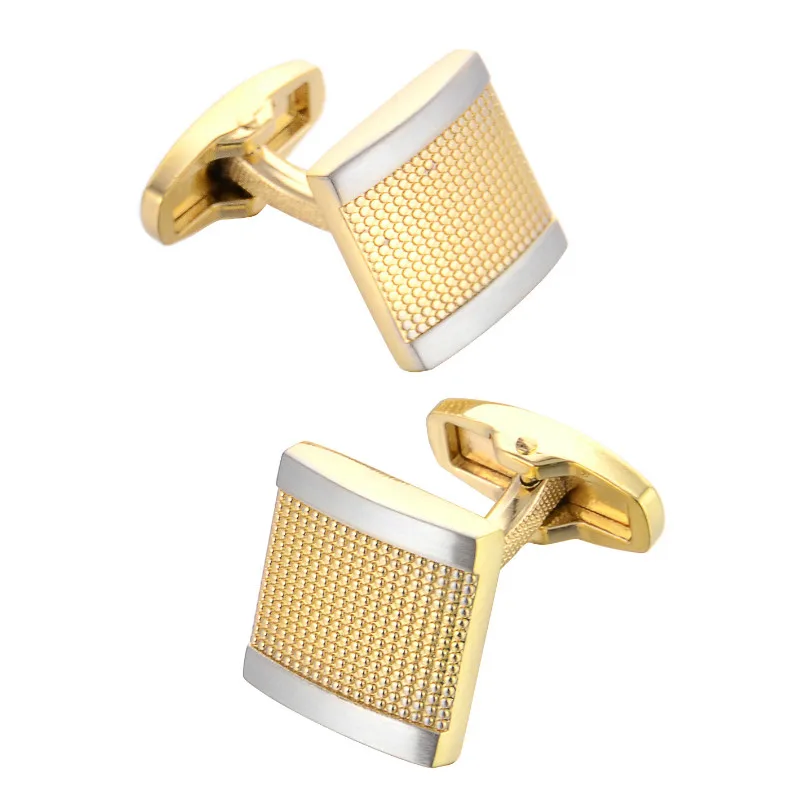 Металлические запонки мужские костюмные французские рубашки