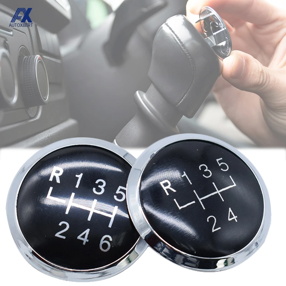 5/6 скоростная ручка переключения передач крышка эмблема значок для Volkswagen VW Transport