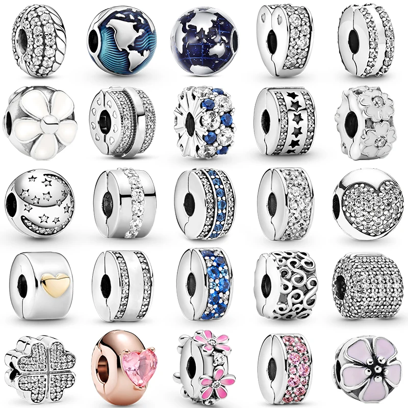 Зажим для браслета из серебра 925 пробы|Бусины| |