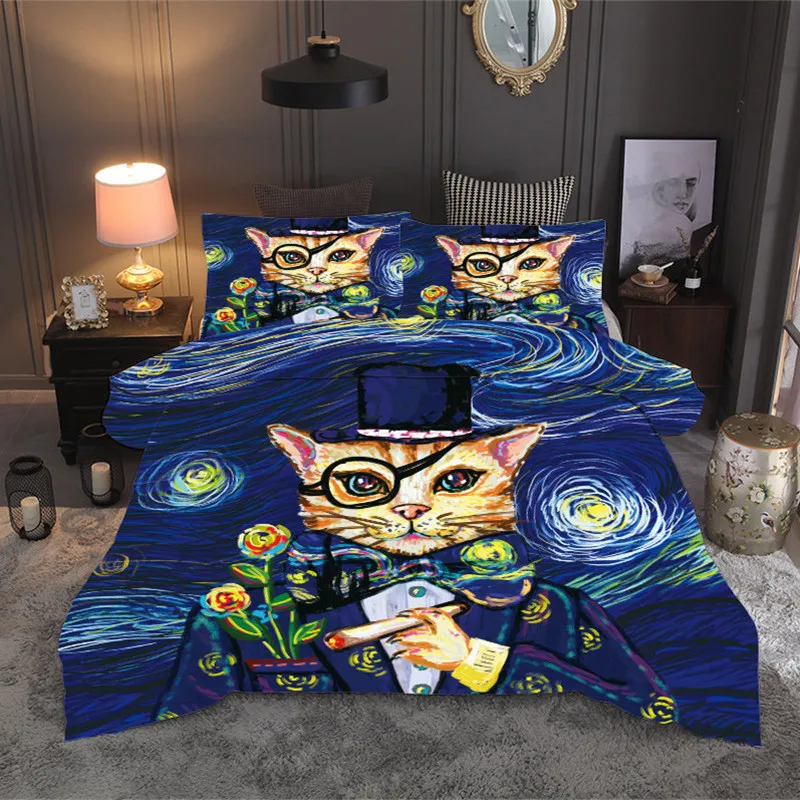 Домашний текстиль Современная Акварельная картина маслом персонализированный