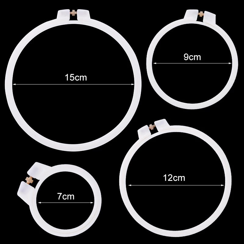 MIUSIE пластиковый каркас обод кольцо вышивка круглая машина для вышивки крестиком