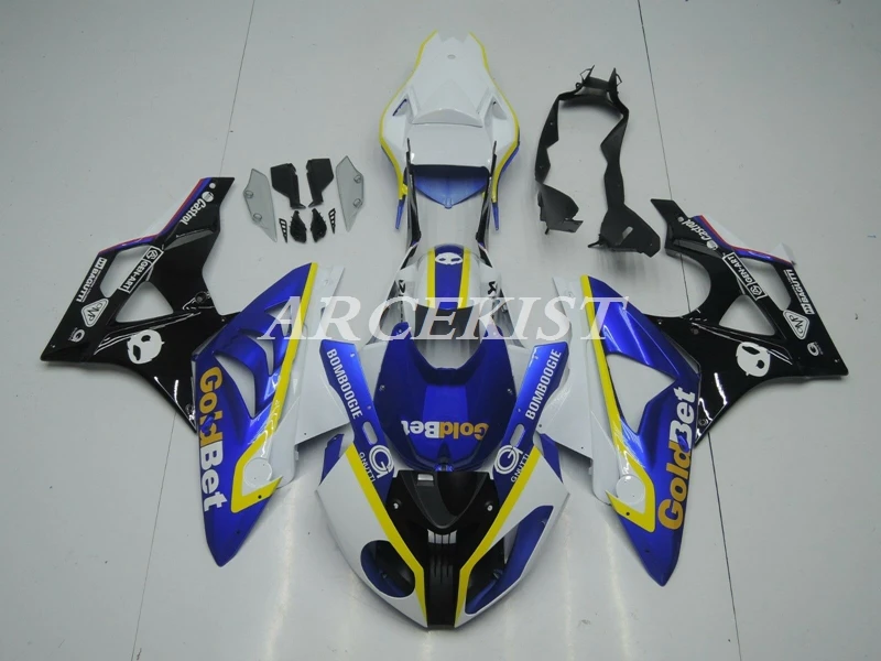 

Комплект обтекателей из АБС-пластика для BMW S1000RR 2009 2010 2011 2012 2013 09 10 11 12 13 14