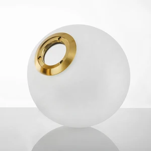 Высококачественный круглый шар, стеклянный подвесной абажур, высокотемпературный взрывозащищенный недеформируемый молочный стеклянный шар, абажур