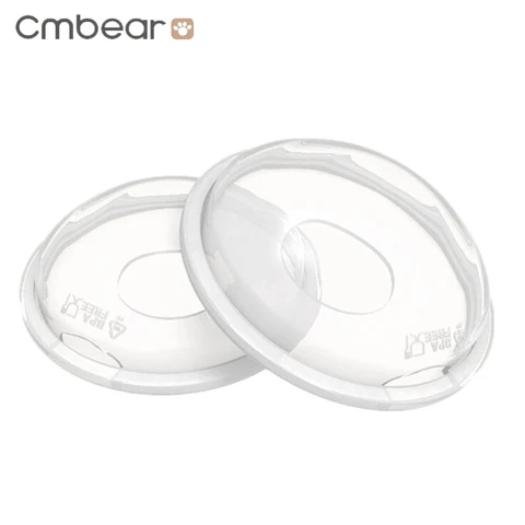 Многоразовый портативный молокоотсос Cmbear для кормления грудью, послеродовой молокоотсос для беременных женщин с защитой от протекания, ручной молокоотсос