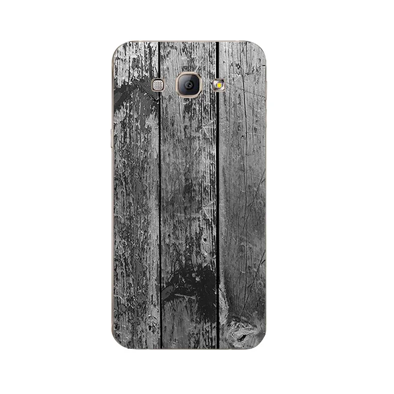 for Samsung Galaxy A7 2015 TPU Phone Case A3 A5 A8 Shell Transparent A300 A500 A700 A800 Cover Timber Pattern | Мобильные телефоны