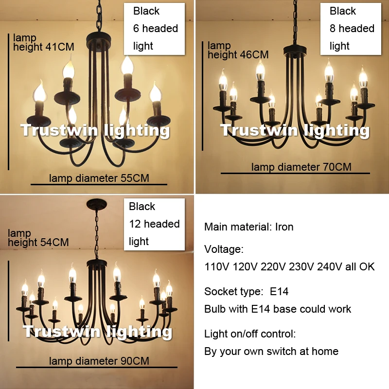 

Home Black curved simple chandelier light LED hanging lamp minimalism 6 8 10 12 lights iron chandelier light lamp