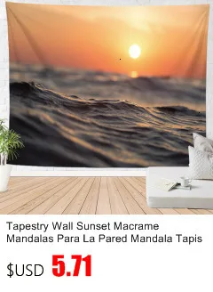 Психоделический гобелен музыкальная нота макраме Мандала Tapisserie Murale Tenture Boho Декор Манта Мандала бросок йога коврик