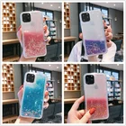 Силиконовый чехол с жидким сыпучим песком для Samsung A52s, A02S, A11, A12, A42, A32, бампер, динамический блестящий чехол для Galaxy A72, A21S, A31, A41, чехлы