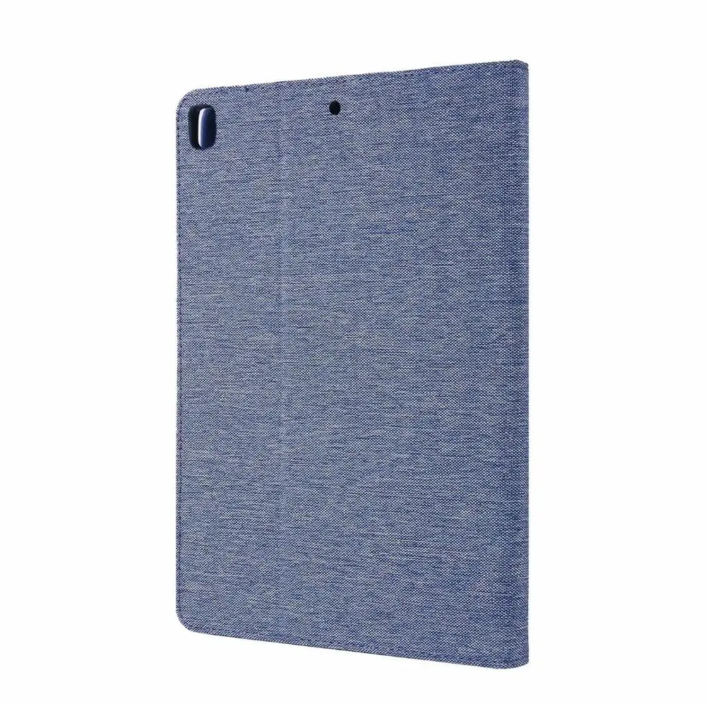 Умный чехол для планшета IPad 9 7 2017 2018 Тканый дизайн искусственная кожа Ipad задняя