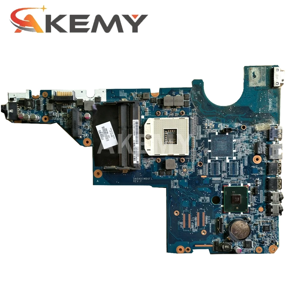 Akemy материнская плата 595184-001 для For HP CQ42 CQ62 G42 G62 ноутбука HM55 DDR3 Бесплатный