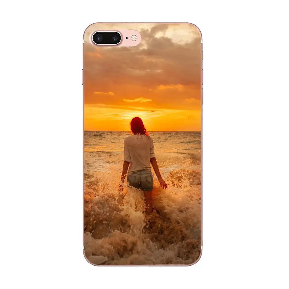 В продаже чехол для телефона Горячая Красивая девушка спереди и сзади тормозного