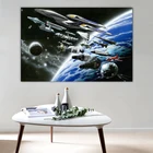 Hd печать на стене холст Звездный путь Космос Кино игра искусство на стену плакат космическое искусство Модульная картина печать домашний Декор Рамка