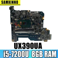 ux390ua laptop motherboard for asus zenbook ux390uak ux390ua ux390u original mainboard 8gb ram i5 7200u cpu