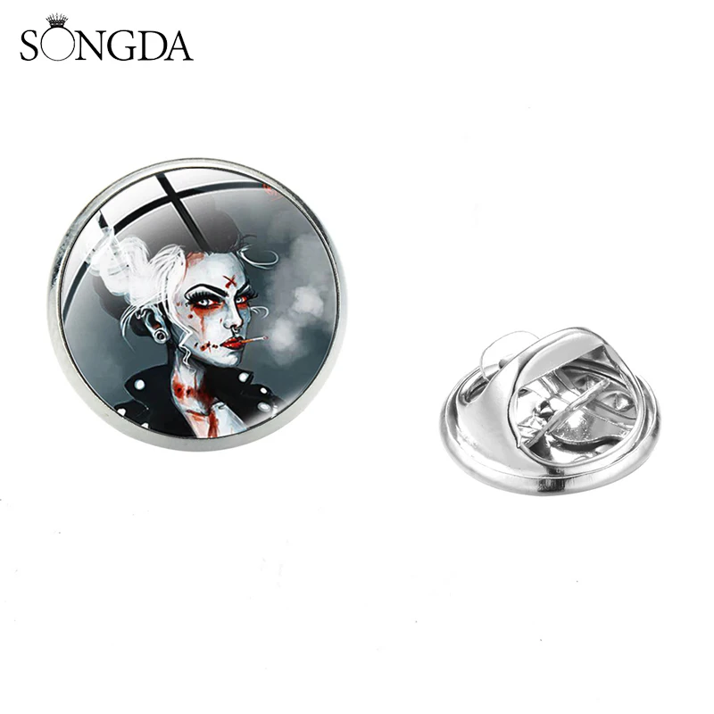 Готические Значки для невесты Франкенштейна значки Франкенштейн и его со