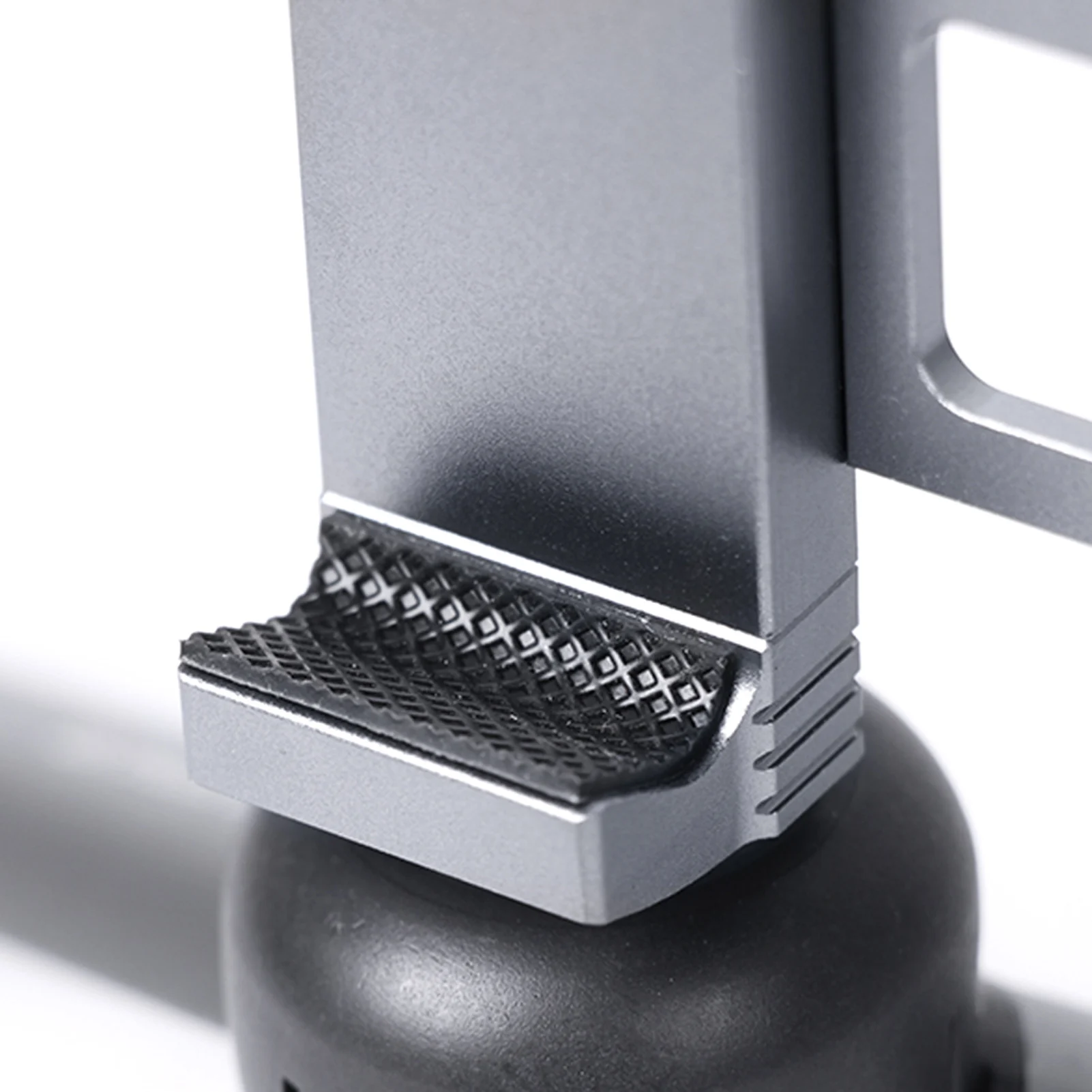 

Phone Holder Stands With EVA Pad Aluminum Alloy Foldable Telescopic Cell Phone Stand With 1/4 Screw Hole Mobile Phone Holders