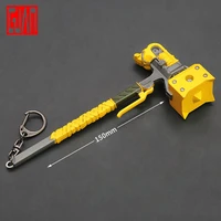 alloy weapon model hero game surrounding memorial props gift hammer of death chain pendant bar ornaments birthday gift