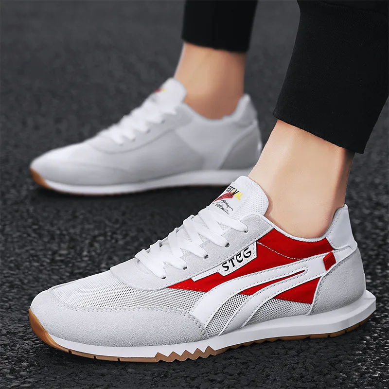 

Breathable Running Shoes 46 Light Men's Sports Shoes Large Size Comfortable Sneakers Fashion Walking Jogging Casual Shoes
