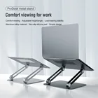 Складная регулируемая подставка для ноутбука Nillkin ProDesk, силиконовая подставка из алюминиевого сплава для 13, 14, 15, 16,6 дюймов, ПК, Macbook Air Pro