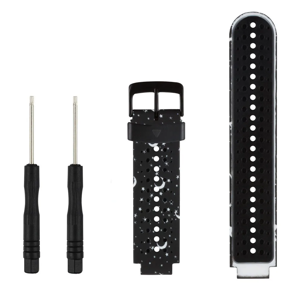 Ремешок силиконовый для смарт-часов Garmin Forerunner 235/230/620/630/735XT/235Lite | Наручные часы