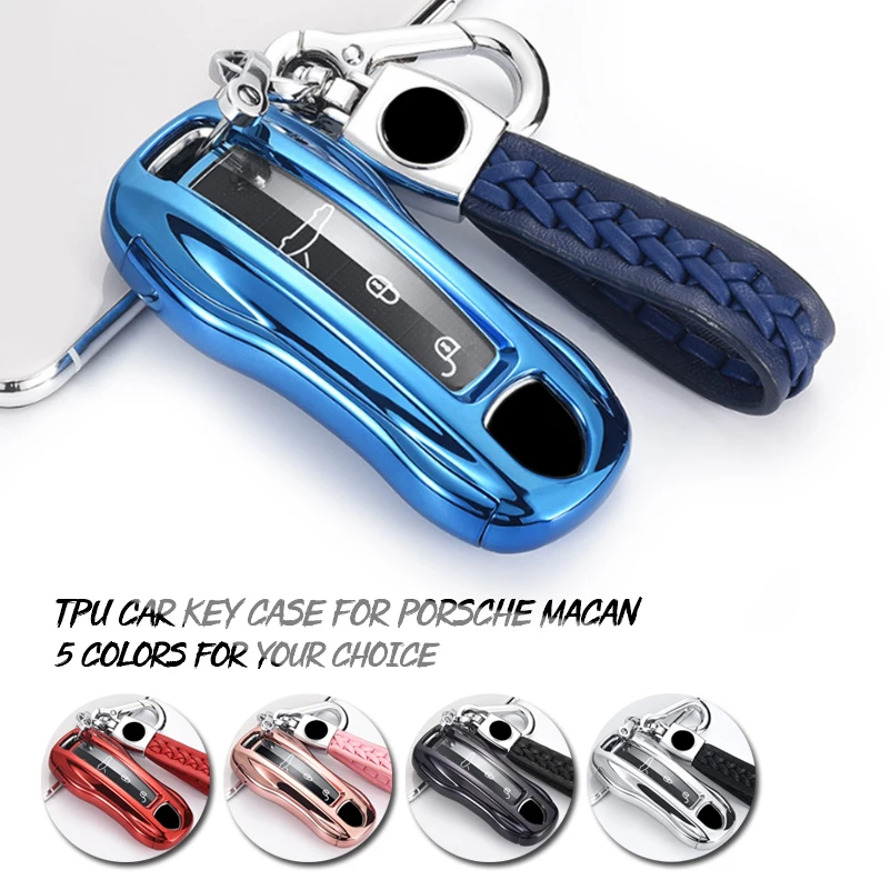 ТПУ чехол для автомобиля Porsche 911 Macan Cayman Cayenne Boxster Remote Smart Key | Автомобили и мотоциклы