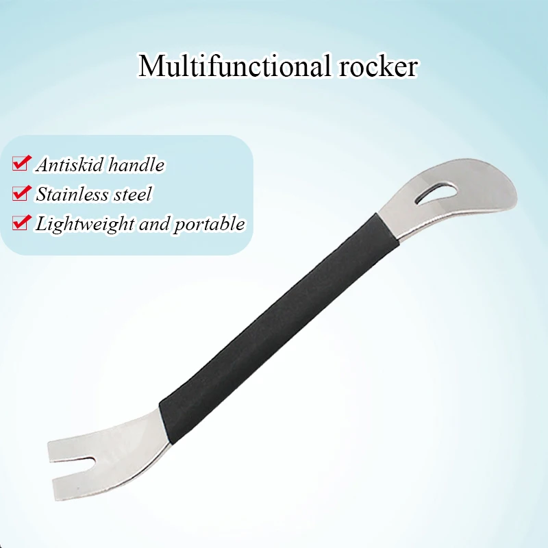

Stainless steel multi-function rocker Car door removal tool Buckle screwdriver Car repair Hand tool